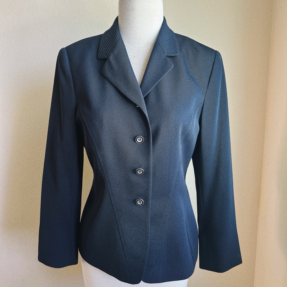 Kasper Women's Navy Tailored Blazer